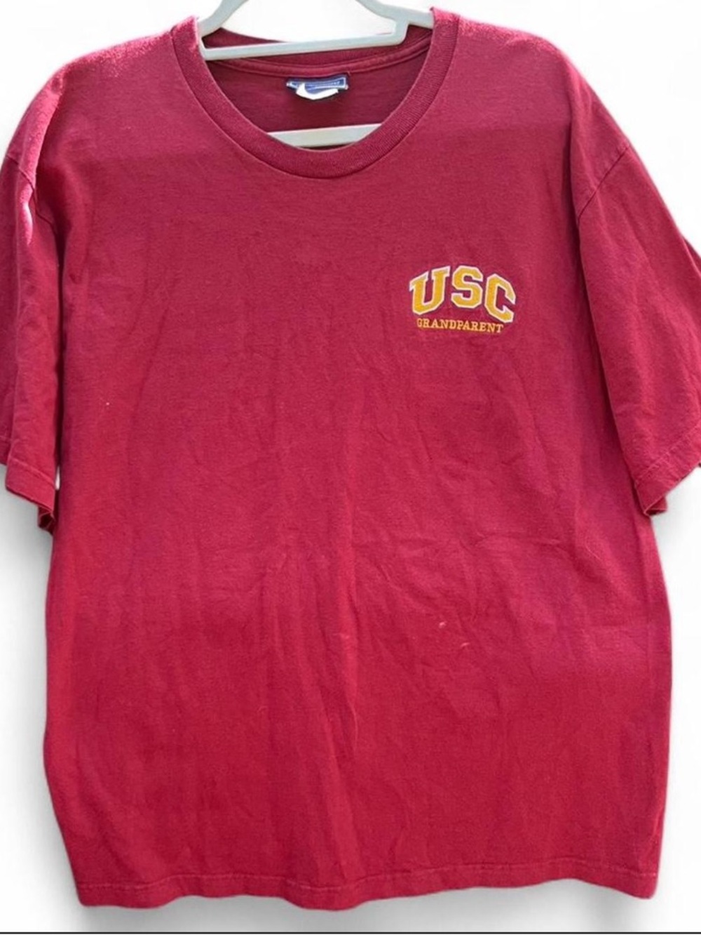 Vintage JANSPORT USC Trojans Maroon Tee Large
Indie Sleaze Blokecore